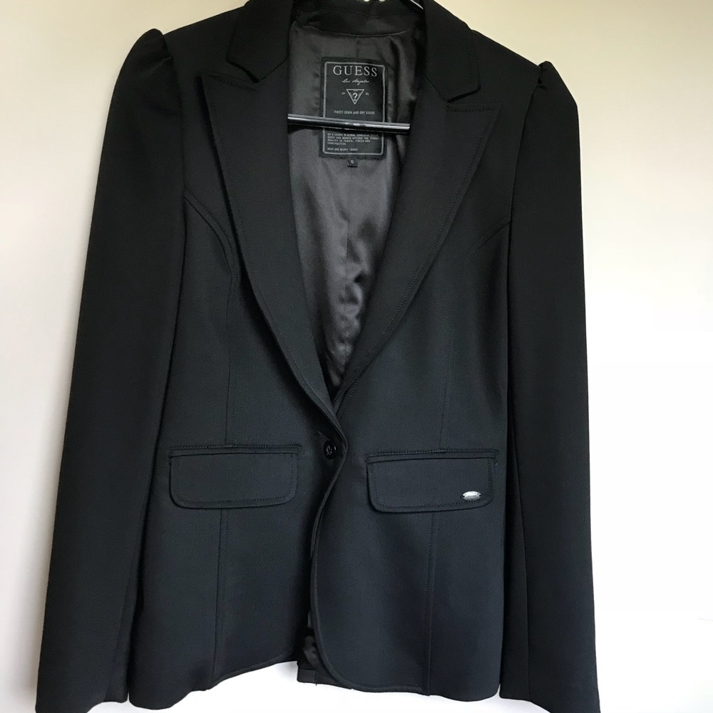 Guess shoulder detail blazer jacket